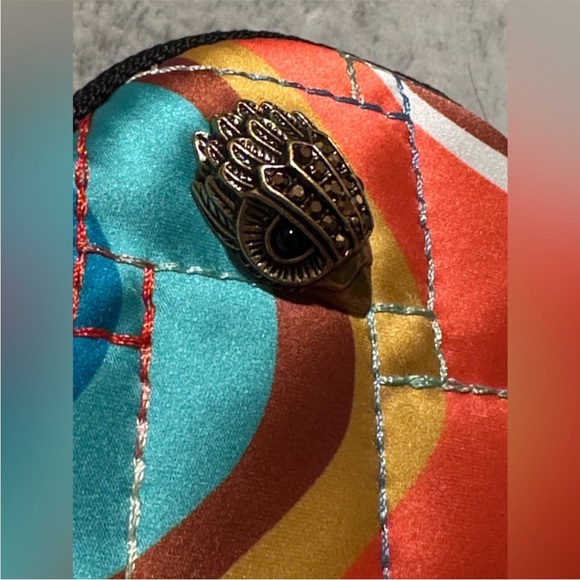 Kurt Geiger Multicolor Quilted Coin Pouch NWOT - Picture 3 of 11